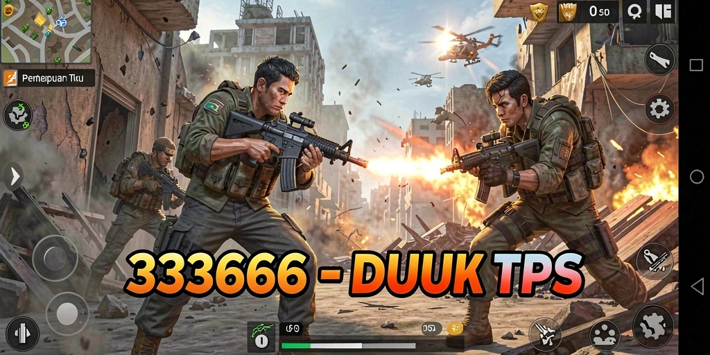 Tampilan menarik dari gameplay seru di 333666.