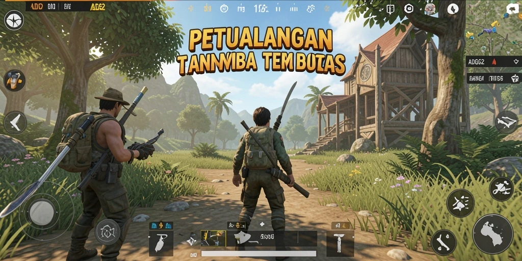 Tampilkan aksi seru dan eksplorasi dunia terbuka di gameplay ADG62.