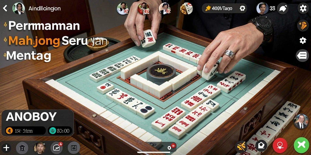 Tampilan gameplay ANOBOY yang menarik dan menantang.