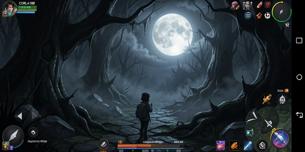 Gameplay mencekam yang akan membuat Anda terjerat dalam kegelapan.