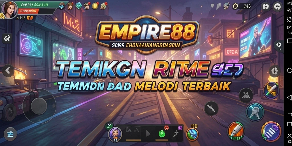 Tampilan gameplay EMPIRE88 yang penuh warna dan dinamis.