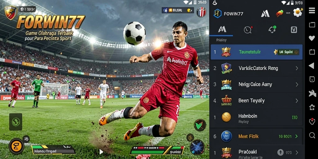 Tampilkan gameplay seru di FORWIN77 dengan grafis yang menarik.