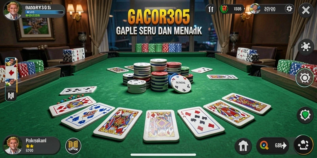 Tampilan gameplay GACOR305 yang seru dan interaktif.