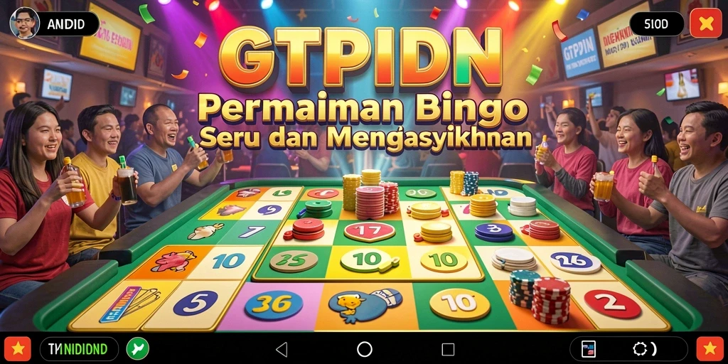 Tampilan gameplay Bingo yang seru dan interaktif.