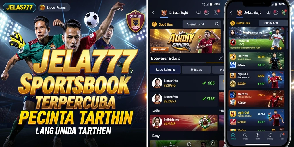 Tampilan menarik dari gameplay taruhan olahraga JELAS777.