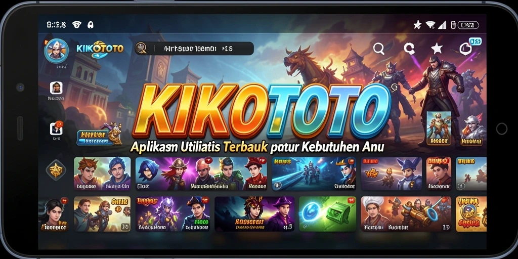 Tampilan antarmuka KIKOTOTO yang intuitif dan mudah digunakan.