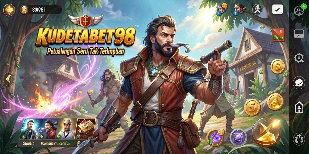 Tampilan screenshot KUDETABET98 yang menampilkan aksi petualangan yang seru.