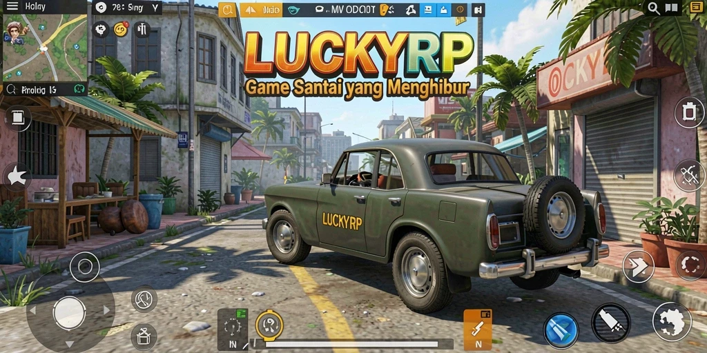 Screenshot LUCKYRP menampilkan aksi gameplay yang seru dan menarik.