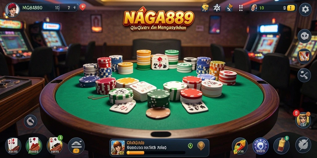 Tampilan gameplay NAGA889 yang seru dan menantang.