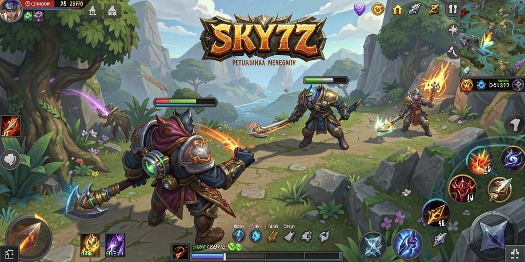 Gameplay menegangkan di dunia fantasi ARPG.