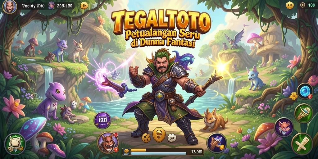 Tampilan gameplay TEGALTOTO yang mengasyikkan dan penuh tantangan.
