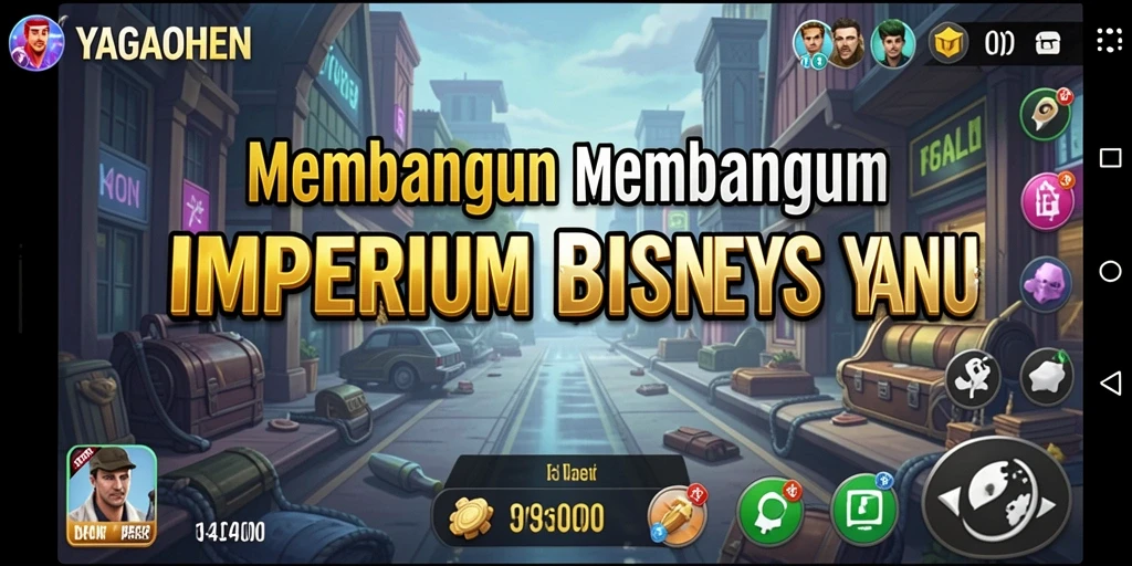 Tampilan gameplay YAGAOHEN yang menarik dengan elemen tycoon.